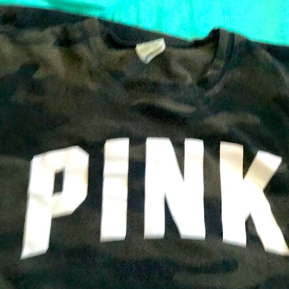 Pink flower long sleeve top